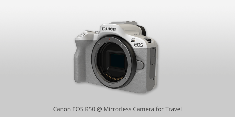 canon eos r50 spegellös kamera för resor