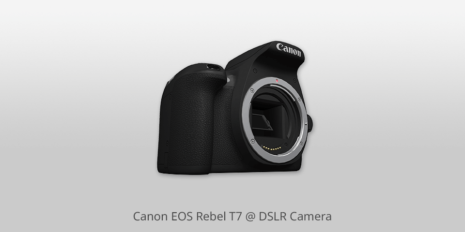 canon eos rebel t7 cámara réflex digital