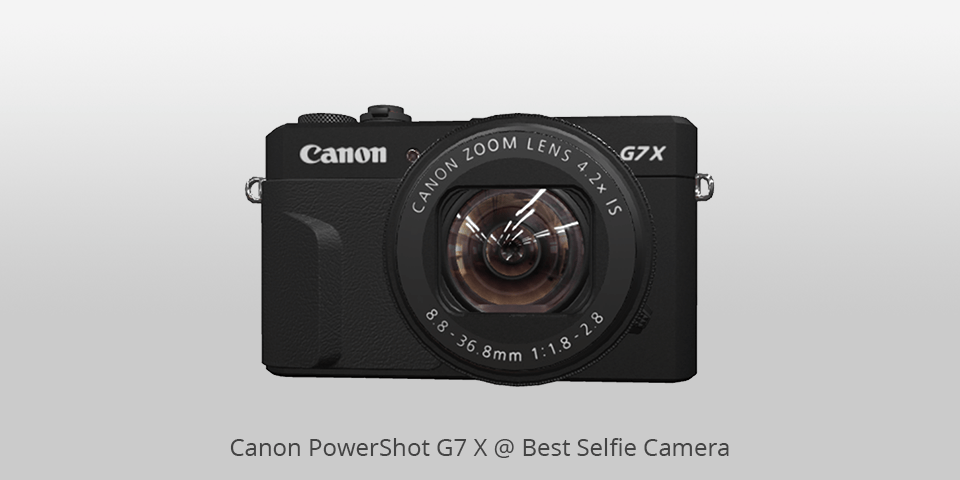 canon powershot g7 x selfie camera
