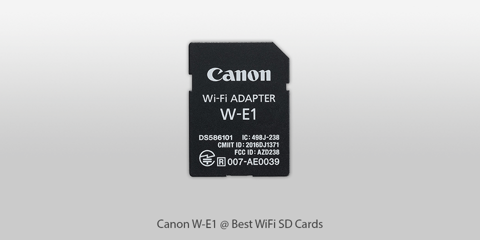 wifi sd cards canon