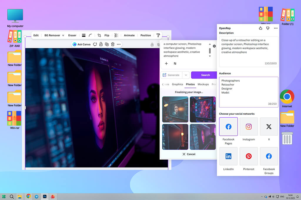canva-ai-post-generator