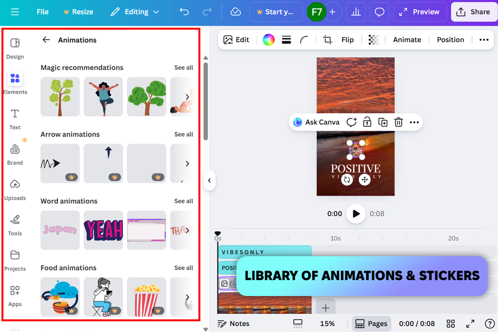 canva ai reel generator