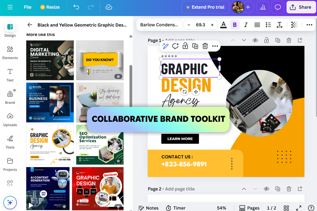 canva design wizard alternative