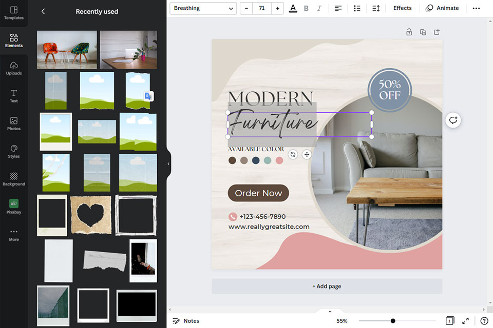 canva desygner alternative interface