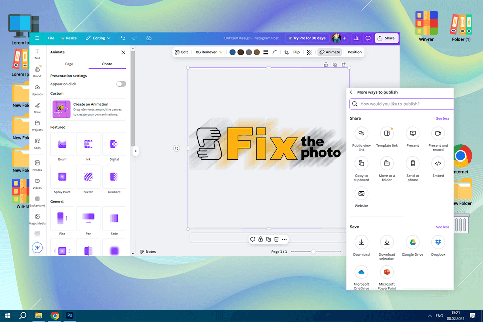 canva free gif maker