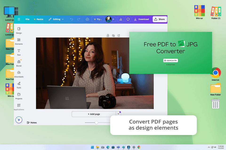 canva free pdf to jpg converter