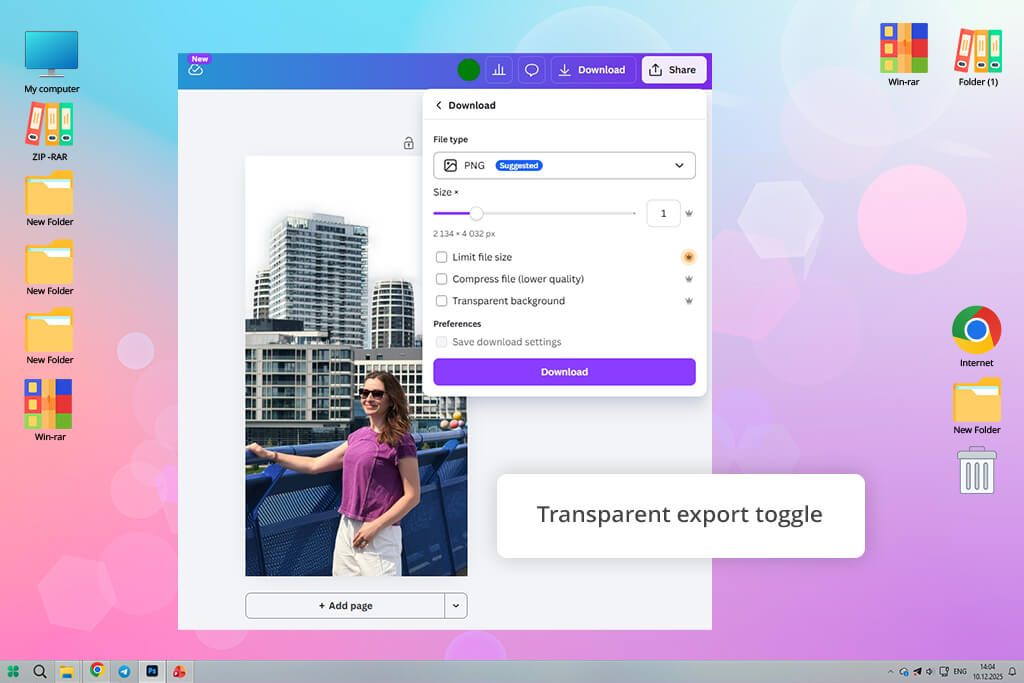 canva heic to png converter