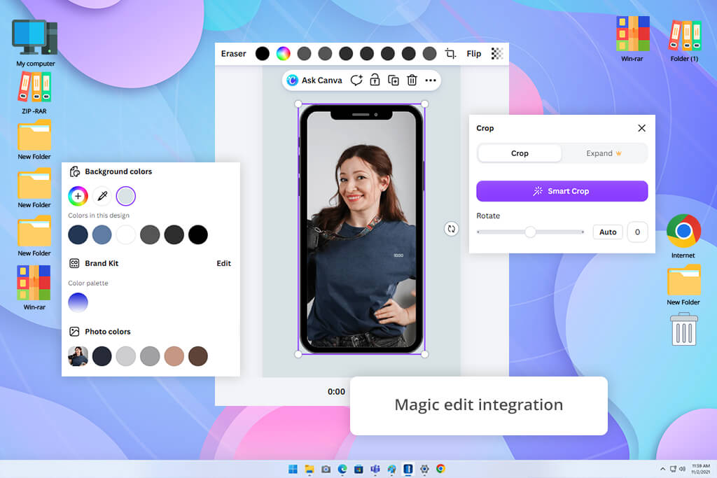 canva iphone mockup generator