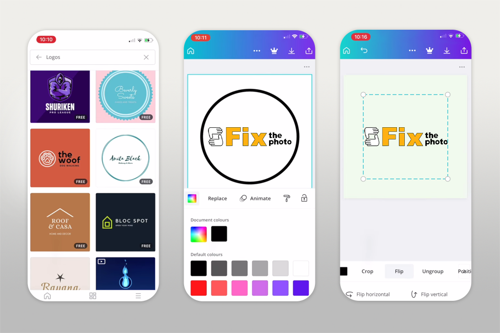 canva logo design app