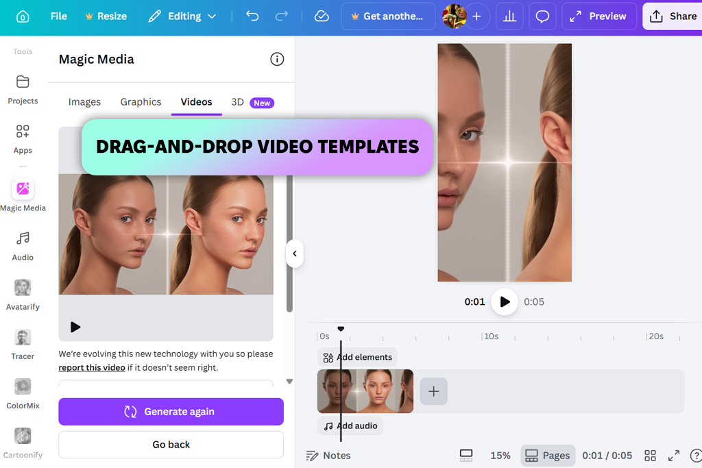 canva lumen5 alternative