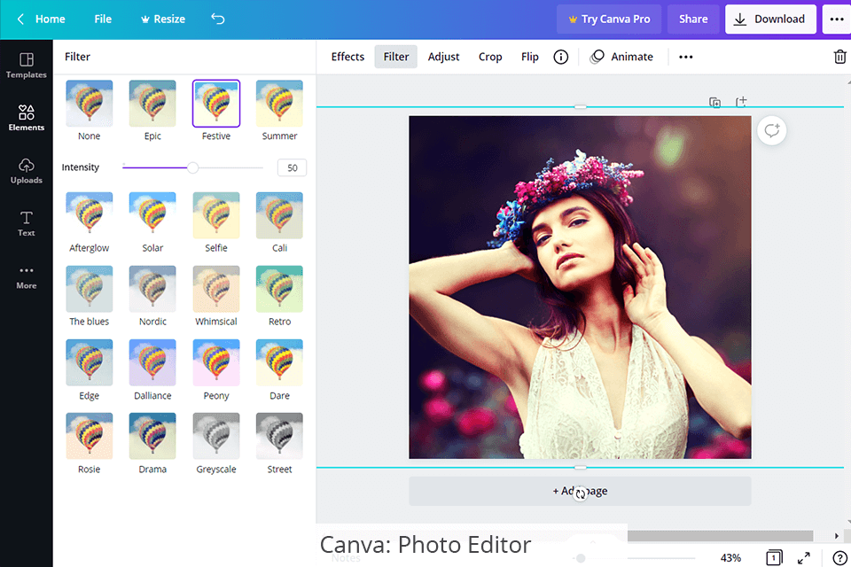 canva photo processing