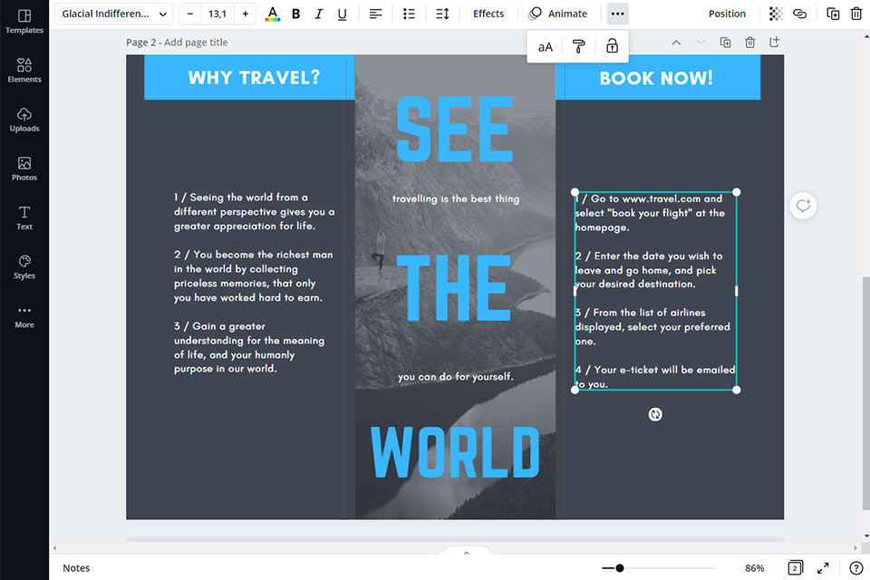 canva pro crack interface