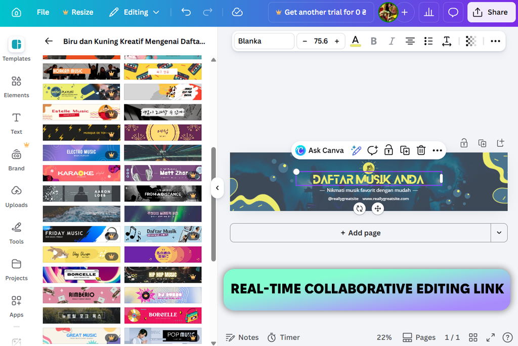 canva soundcloud banner maker
