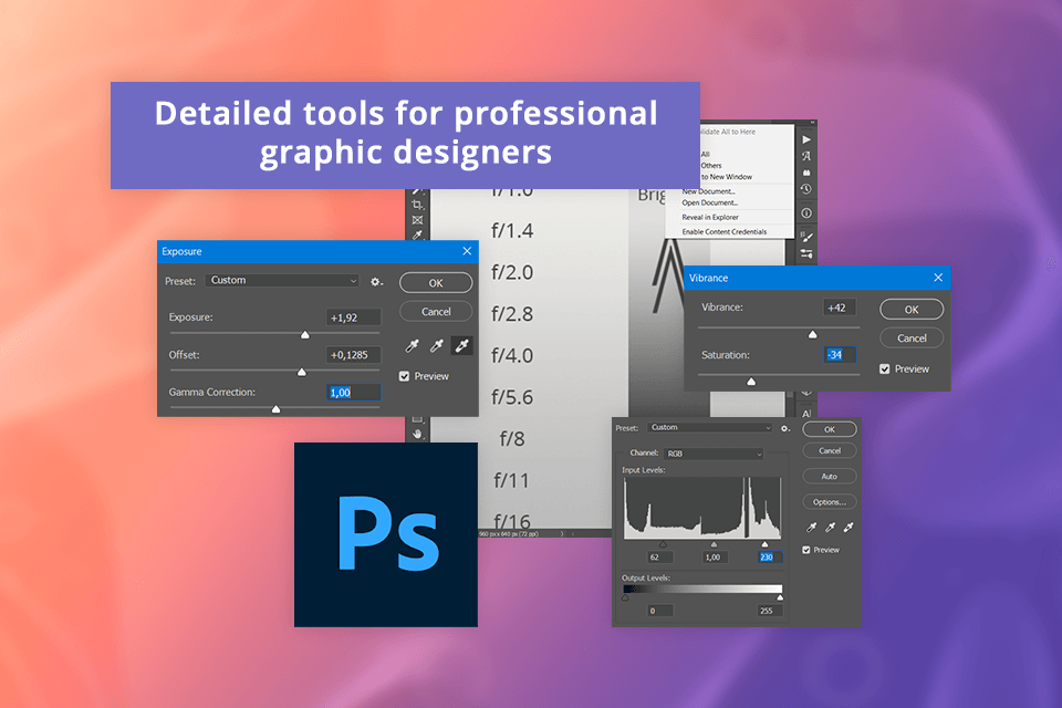 photoshop interface