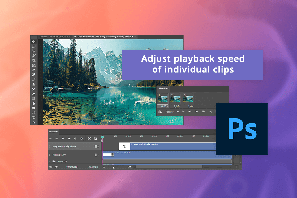 photoshop video options