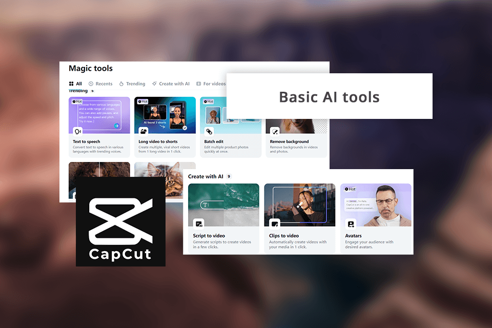 capcut ai features