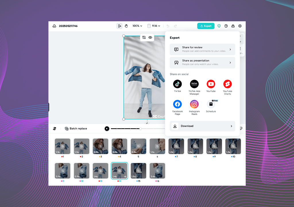 capcut collaboration and sharing