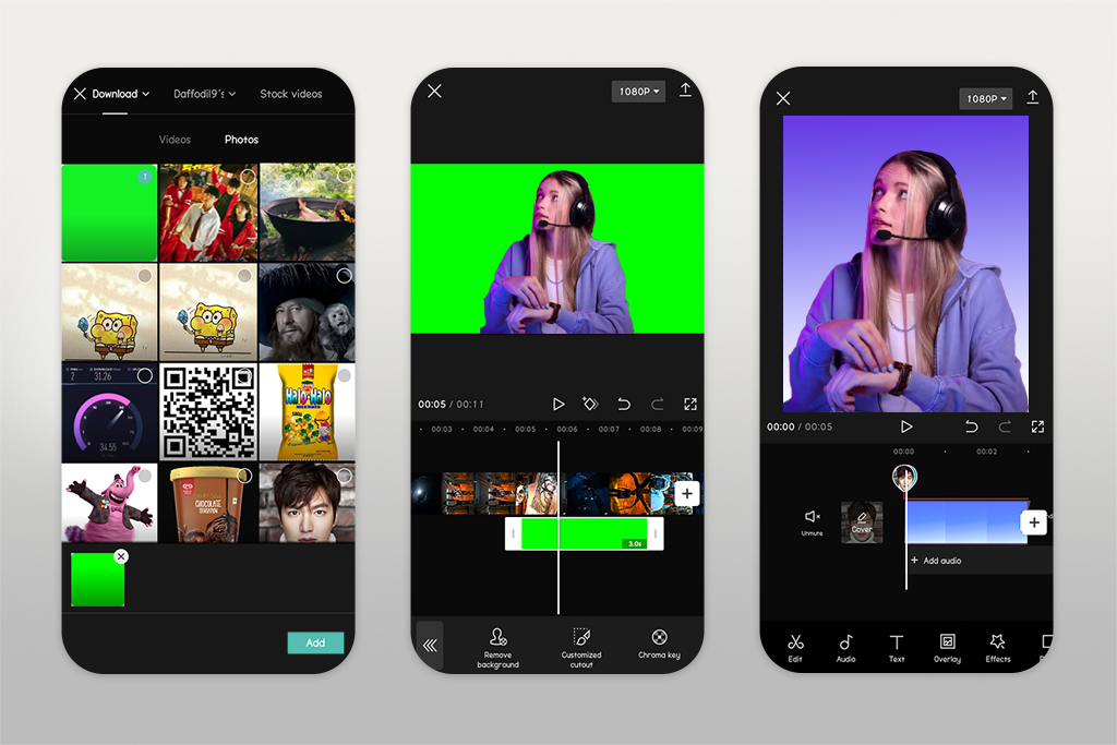capcut free green screen app