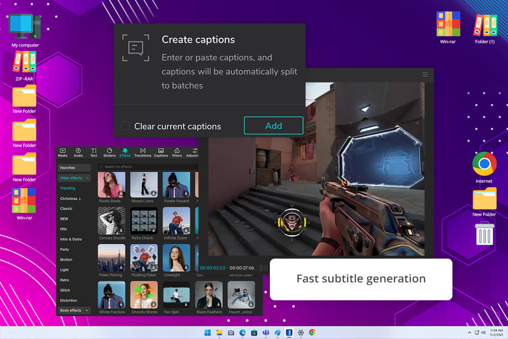 capcut free video editing software for gaming