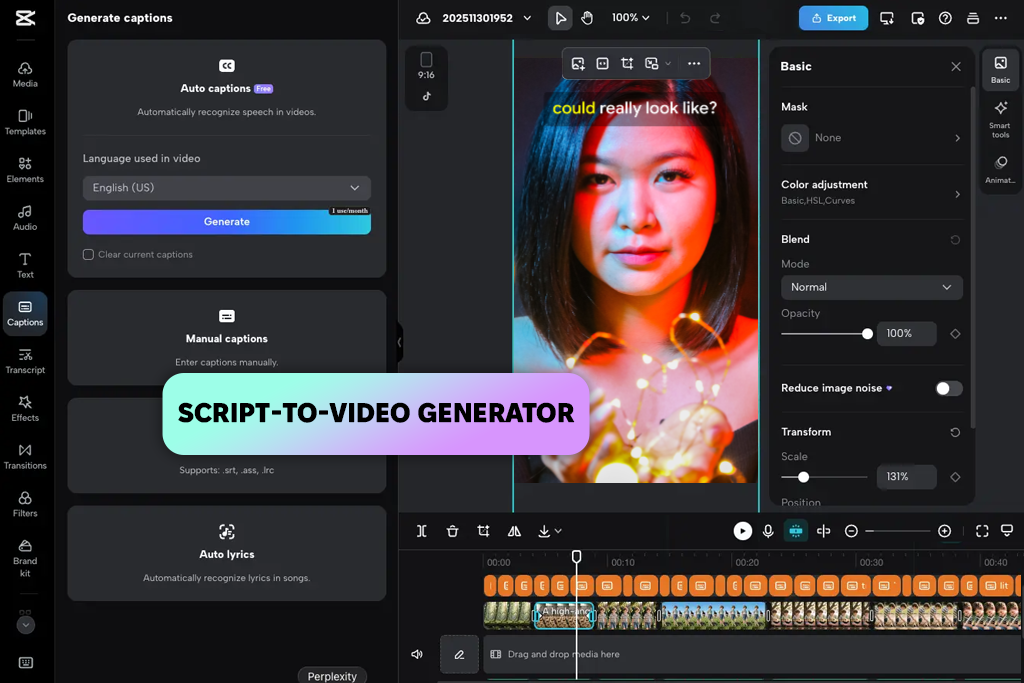 capcut lumen5 alternative