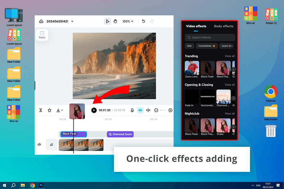 capcut online stop motion maker