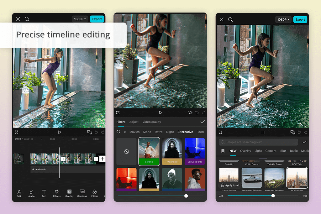 capcut sports editing app