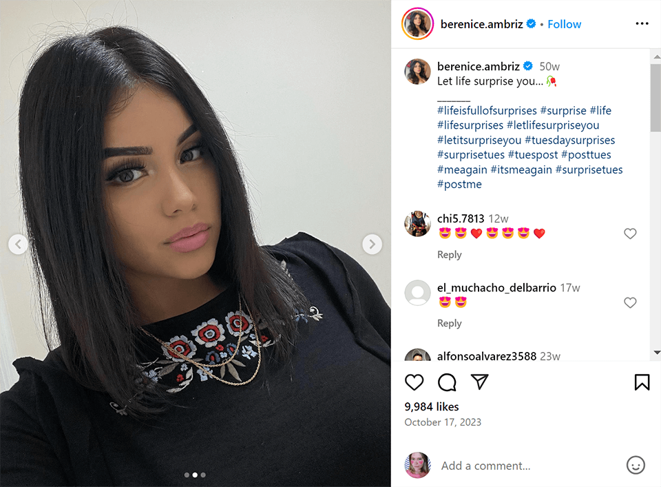 caption for a picture of myself for girls example