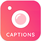 captions for instagram picture caption app logo
