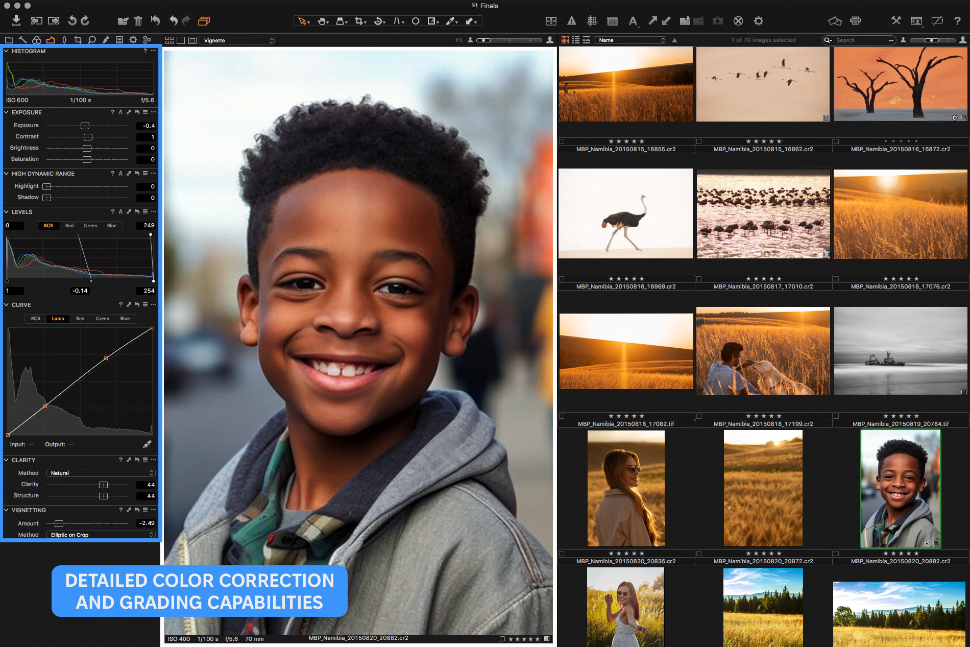 capture one interface