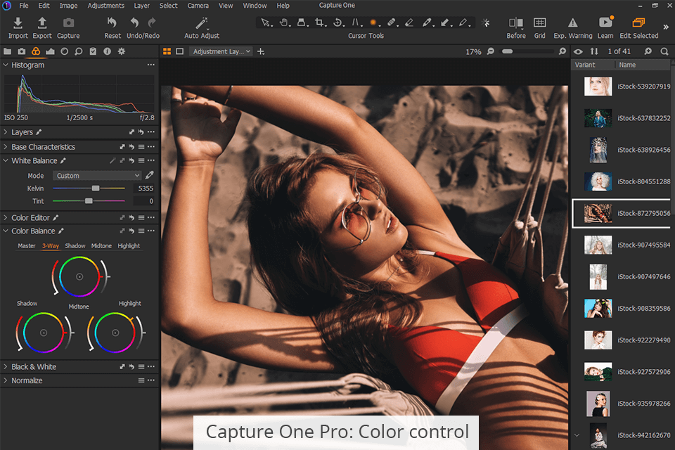 The Color Editor overview - Capture One