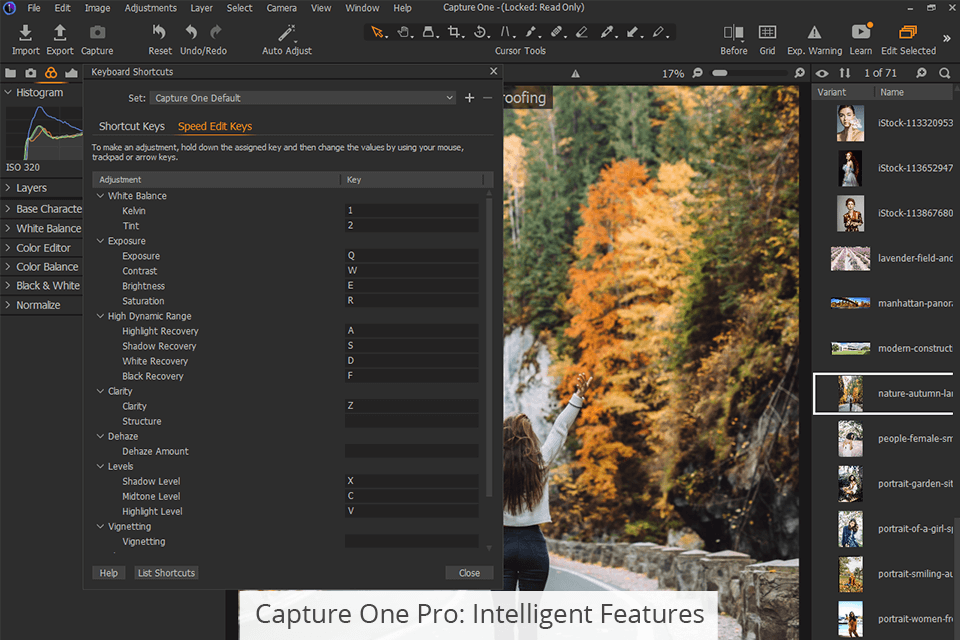 التقاط ميزات احترافية واحدة