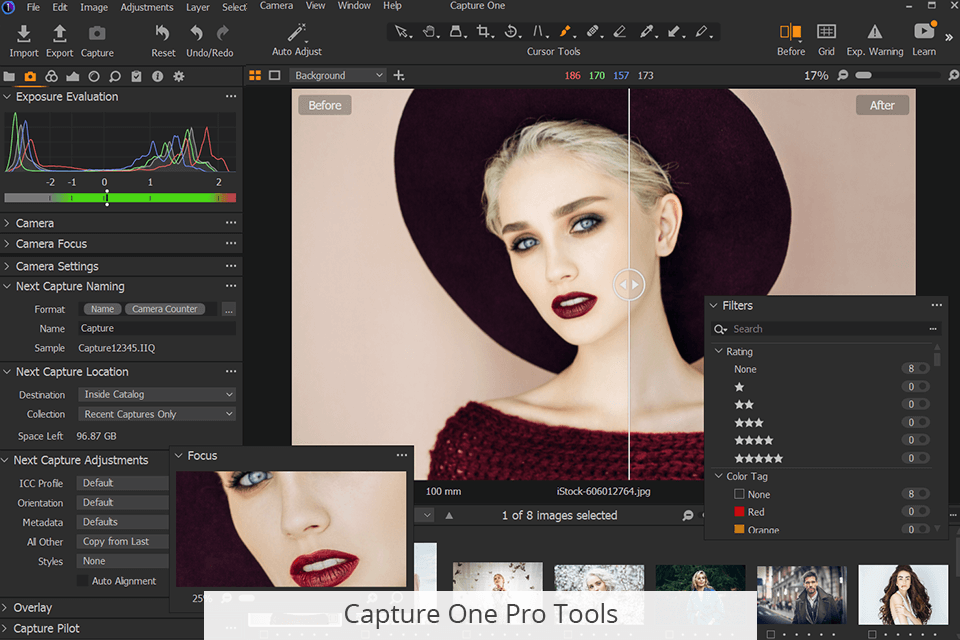 capture one pro tools