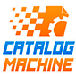 catalog machine catalog maker software logo