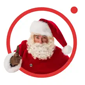 catch santa claus in my house app that adds santa to your photo logo
