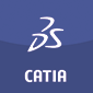 catia mechanical engineering software logo