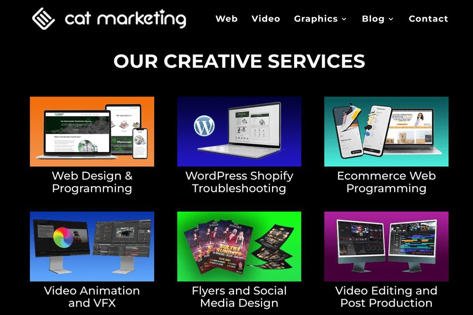 catmarketing agency official website