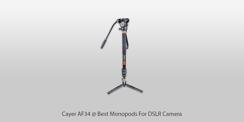 cayer af34 monopod for dslr camera