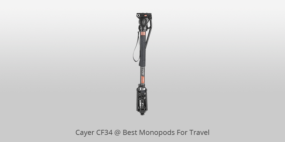 cayer cf34 monopod for travel