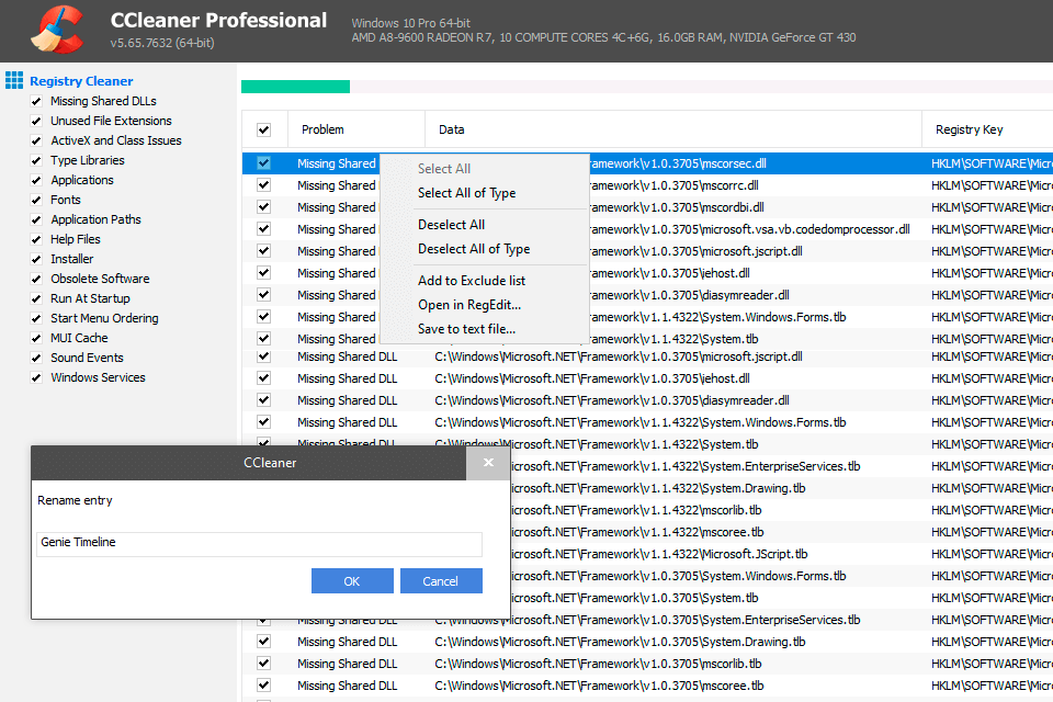 ccleaner professional interface