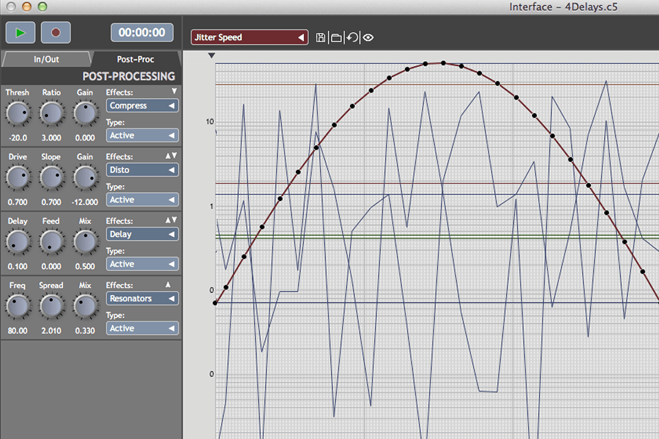 cecilia linux audio editor interface