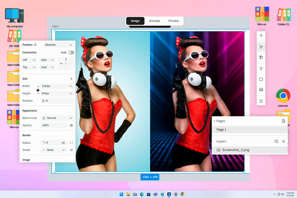 ceros interface
