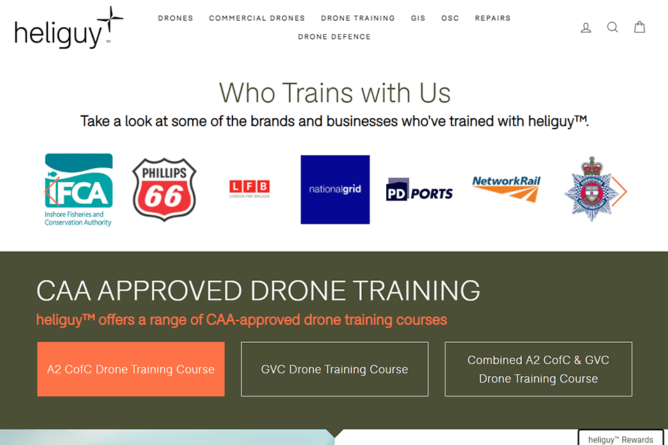 certification heliguy drone training review