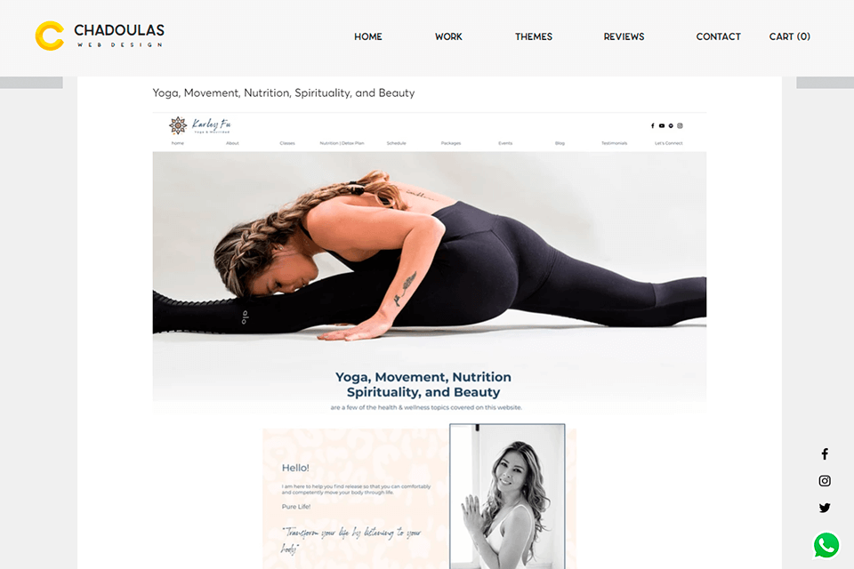 chadoulas advanced website