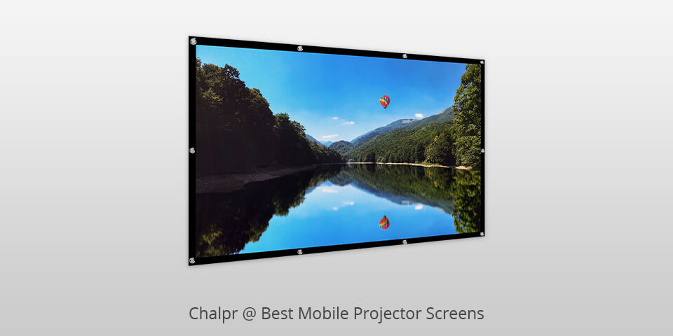 chalpr mobile projector screen