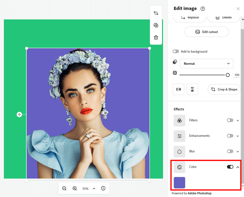 How to Change Background Color in Adobe Express in 7 Steps