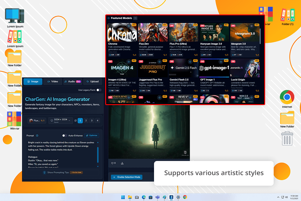 chargen ai comic generator