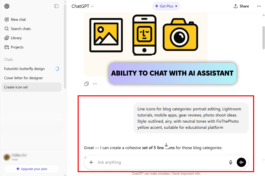 chatgpt tool for designers