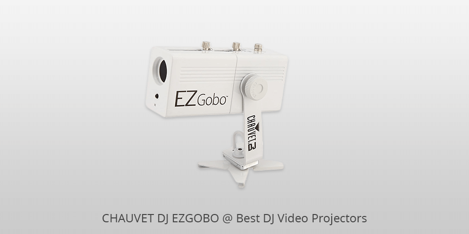 chauvet dj ezgobo dj video projectors