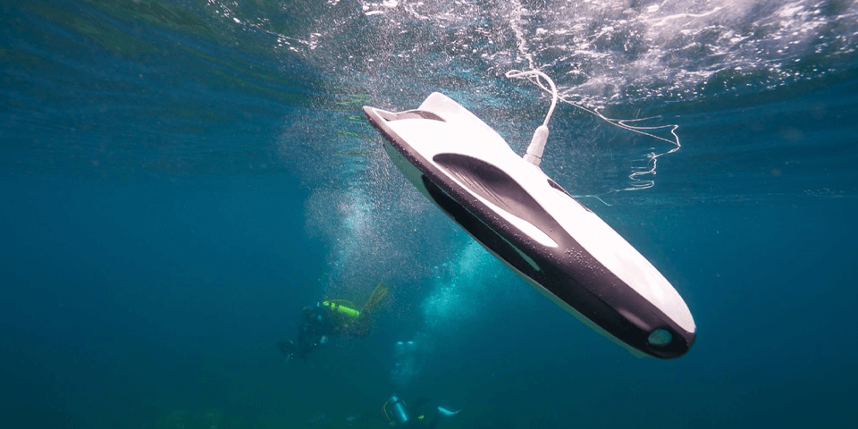 check out the unique technologies when choosing an underwater drone