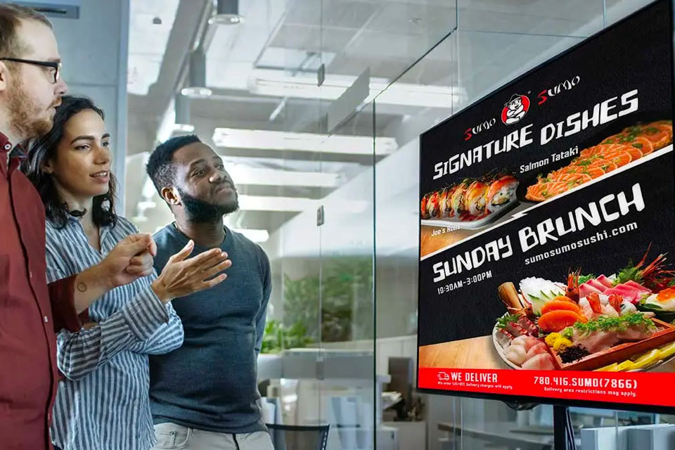 choice omg agency customized signage